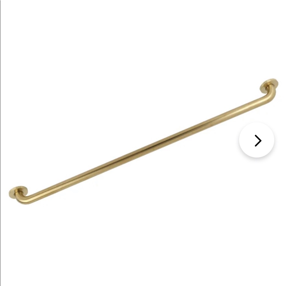 Kingston Brass GDR814427 Silver Sage 42-Inch x 1-1/4-Inch OD ADA Grab Bar Brass